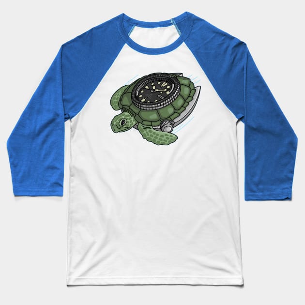 Seiko Turtle Baseball T-Shirt by AdventureWizardLizard